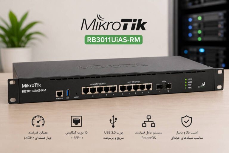 روتر MikroTik RB3011UiAS-RM